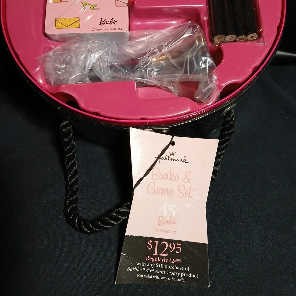 Barbie Bunko and Game Set (Hallmark)- 45th‎ Anniversary - 2004 NWT!